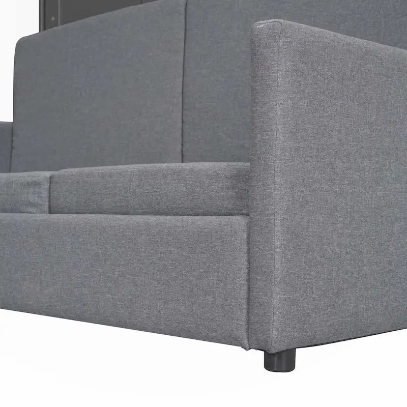 Queen Size Murphy Bed Wall Bed with Cushion