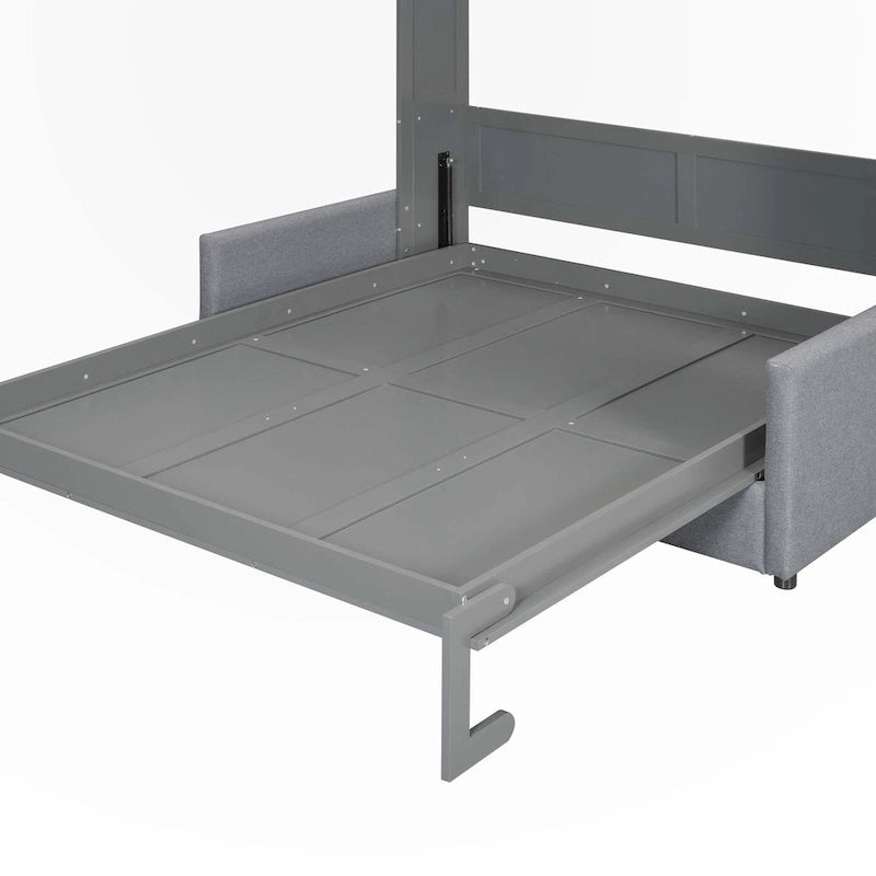 Queen Size Murphy Bed Wall Bed with Cushion