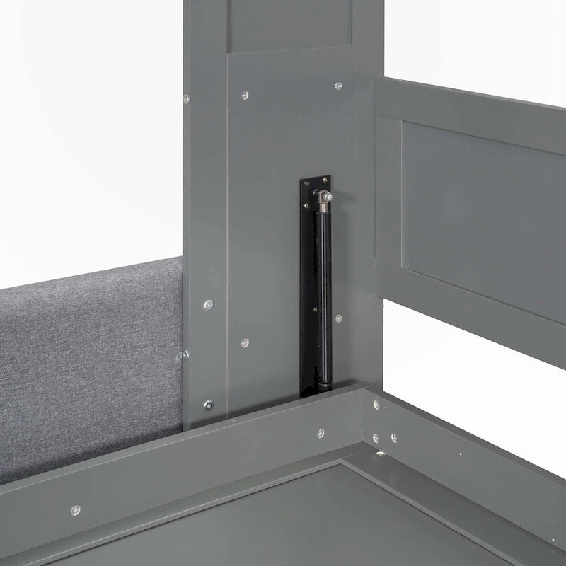 Queen Size Murphy Bed Wall Bed with Cushion